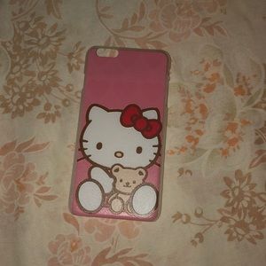 Pink hello kitty iPhone 8+ case